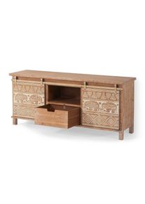 Dressoir met olifantdesign - beige - maat 58,5x135 cm - bonprix