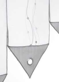 Valletje met borduursel (1 stuk) - wit - maat 150x100 cm - bonprix