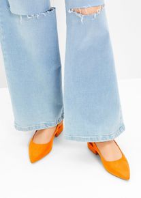 Slingback pumps - oranje - maat 38 - bonprix