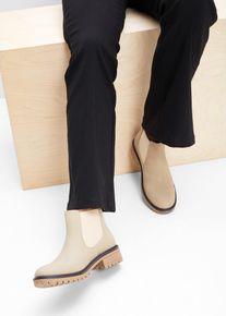 Chelsea boots - beige - maat 41 - bonprix