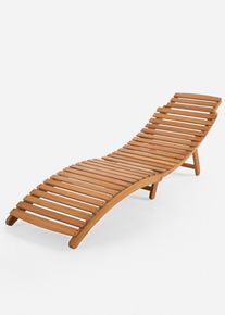 Ligbed - beige - maat Onesize - bonprix