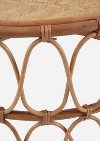 Salontafel van rotan - beige - maat Onesize - bonprix