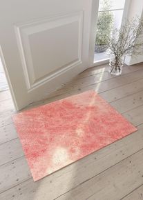 Deurmat met pastelkleuren - geel - maat 35x55 cm - bonprix