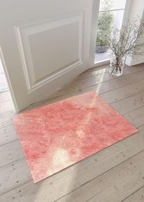 Deurmat met pastelkleuren - roze - maat 35x55 cm - bonprix