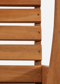 Ligbed van hout - beige - maat Onesize - bonprix