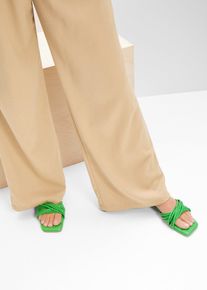 Slippers - groen - maat 36 - vegan - bonprix