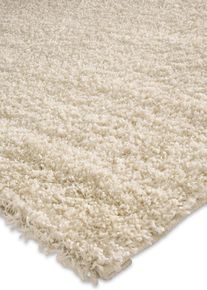 Hoogpolig vloerkleed - beige - maat 50x80 cm - bonprix