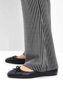 Ballerina's - zwart - maat 38 - vegan - bonprix