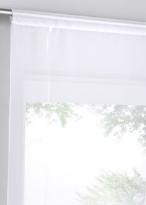 Vouwgordijn met rijgkoord - wit - maat 2 (h/b: 155/80 cm) - bonprix