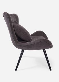 Fauteuil - grijs - maat Onesize - bonprix