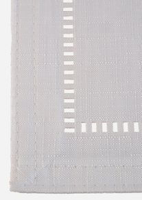 Placemats uni (set van 4) - wit - maat 30x45 cm - bonprix