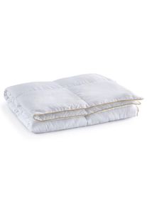 Dekbed met dons-touch middel - wit - maat 155x220 cm - microvezel - bonprix