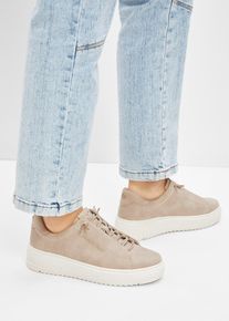 Sneakers van Marco Tozzi - beige - maat 37 - bonprix
