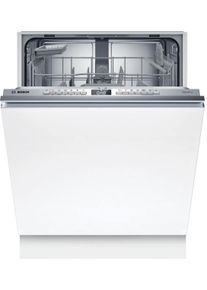 Bosch SBV4ETX08E Serie 4 vollintegrierter Einbau-Geschirrspüler 60cm breit AquaStop Info Light HomeConnect Eco Silence Drive 13 Maßgedecke