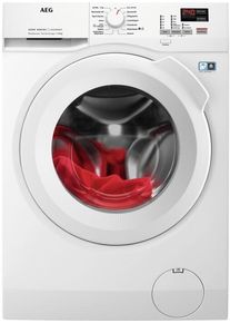 AEG L6FBF40408 Waschmaschine Frontalder 10kg 1400U/min Mengenautomatik ProTex Schontrommel LED-Display Kindersicherung weiß
