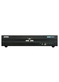 Aten Kettős kijelzős biztonságos KVM-kapcsoló, 3840 x 2160, HDMI - USB / PS/2 - CS1142H-AT-G