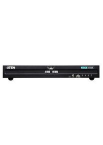 Aten Biztonságos KVM-kapcsoló, 3840 x 2160, DisplayPort / HDMI - USB / PS/2 - CS1182DP-AT-G