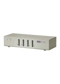 Aten 4 portos USB KVM-kapcsoló, 2048 x 1536, VGA - USB / SPHD - CS74U-AT