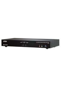 Aten 4K kettős kijelzős KVMP-kapcsoló, 4096 x 2160, HDMI - USB - CS1842-AT-G
