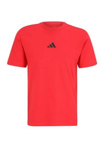 adidas Sportswear Funktionsshirt Herren knallrot / schwarz Größe XS