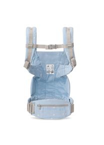 ergobaby Porte-Bébé Omni Deluxe Coton - Bleu Ciel à fleurs