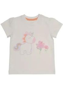 Patinio Babyshirt , Weiß , Textil , Einhorn , Gr. 68 , Oeko-Tex® Standard 100 , Babykleidung, Babyhemden & Babyshirts