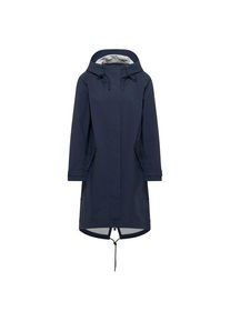 ELBSAND Womens Yunea Rain Parka Vrijetijdsjack Dames (M |blauw |waterdicht)
