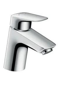 Waschtischmischer Hansgrohe 70 Logis, Ausladung 107 mm, mit Zugstange, chrom - 71070000