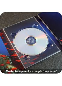 100 Stuks - CD-tray, digitray DVD, zwart, PS