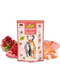 Granatapet DeliCATessen Nassfutter mit Pute & Shrimps, 6x85g