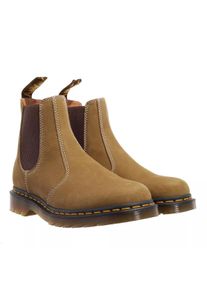 Dr. Martens Bottes & Bottines, Chelsea Boot 2976 en vert - Cuir & Cuir & Textile & Caoutchouc, 36 (EU)