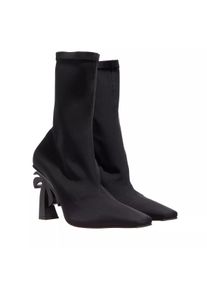 Palm Angels Bottes & Bottines, Boot Palm Heel en noir - Cuir & Cuir & Textile, 38 (EU)