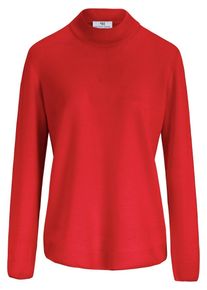 Peter Hahn - Pullover aus 100% Schurwolle Pure Tasmanian Wool, rot, Gr. 46, Schurwolle