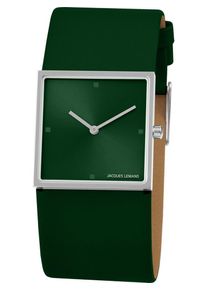 Jacques Lemans Uhr Damen dunkelgrün / silber Größe One Size