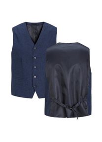 Jack & Jones Jack&Jones Leichte Weste mit Leinen, Marine, 62