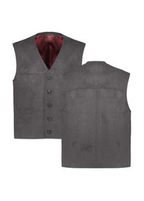 Weis Weste in Leder-Optik, Dunkelgrau, 64
