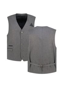 Weis Weste mit Stretch, knitterresistent, Dunkelgrau, 62