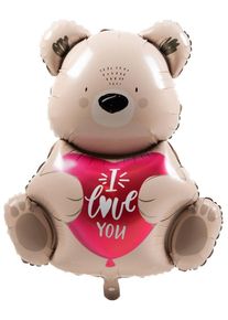 Folat Palloncino foil orso innamorato 56 cm