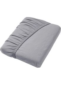 wäschepur unisex Napínacia plachta sivá veľkosť 1 ks 180 x 200 – 200 x 200 cm