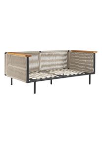 Canapé Corbey Structure Extérieur 2 places Aluminium Ethnicraft