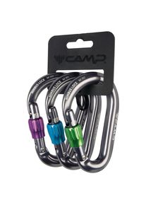 C.A.M.P. Nimbus Lock 3 Locking carabiner grey