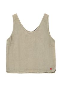 Amundsen Sports Womens Safari Linen Top Top Dames (S |beige)