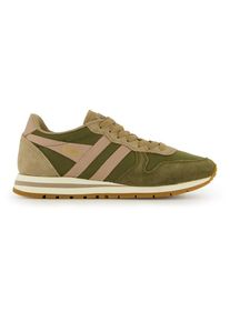 Gola Womens Daytona Chute Sneakers Dames (7 |beige/olijfgroen)