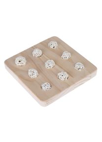 Juguete de inteligencia Food Board TIAKI 20 x 20 x 2,5 cm, para roedores