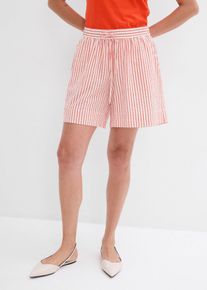 Short 100% coton - rouge - taille 54 avec coton - bonprix