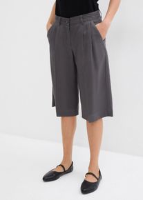 Bermuda en Lyocell fluide - gris - taille 44 - bonprix
