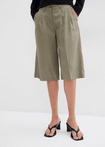 Bermuda en Lyocell fluide - gris - taille 36 - bonprix