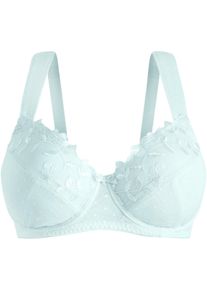 Soutien-gorge minimiseur à armatures avec polyamide - bleu - taille 105C - bonprix