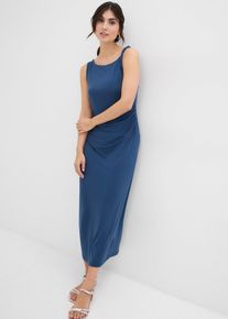 Robe de grossesse et d'allaitement à fermetures zippées sur le côté - bleu - taille 38/40 (S) - bonprix