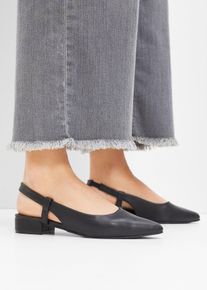 Escarpins slingback - noir - taille 36 - Vegan - bonprix